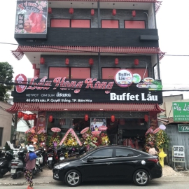 Thiết kế thi công nội thất Buffet Lẩu Hong Kong Biên Hòa
