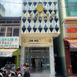 Thiết kế thi công nội thất hệ thống vàng bạc đá quý Kim Ngân 10