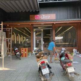 Thiết kế thi công nội thất nhà hàng lẩu nướng Jang House Long Xuyên