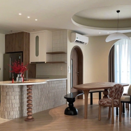 Thi công nội thất căn hộ hiện đại tại tphcm 
