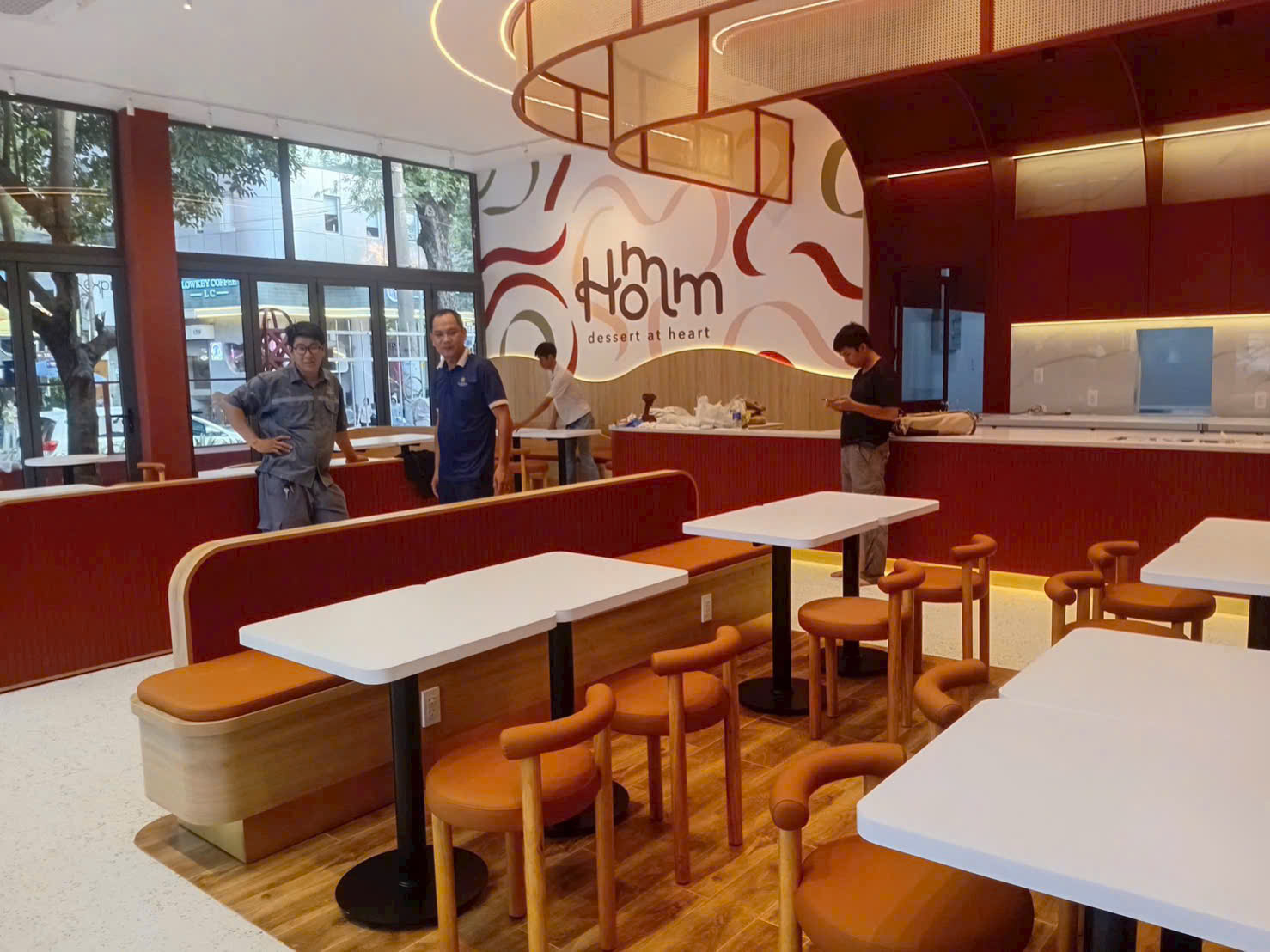 nội thất quán cafe