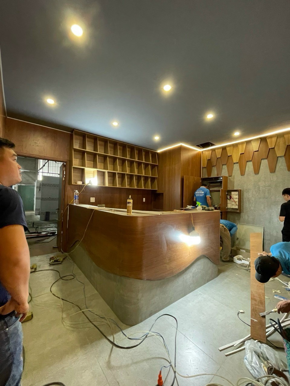 thi công nội thất nhà hàng