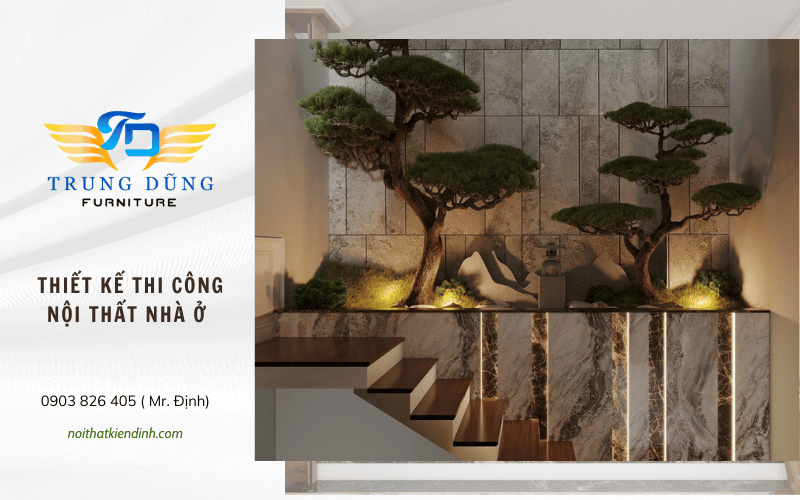 thiết kế thi công nội thất nhà ở