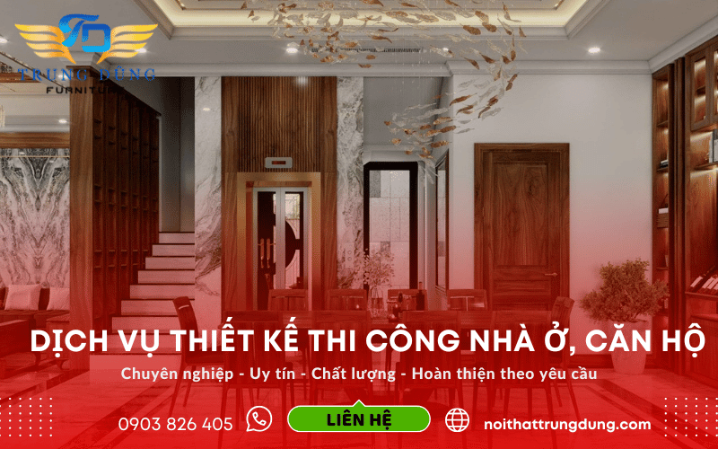 thiết kế thi công nội thất