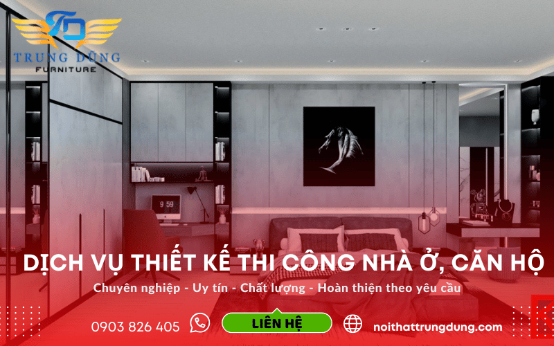 thiết kế thi công nội thất