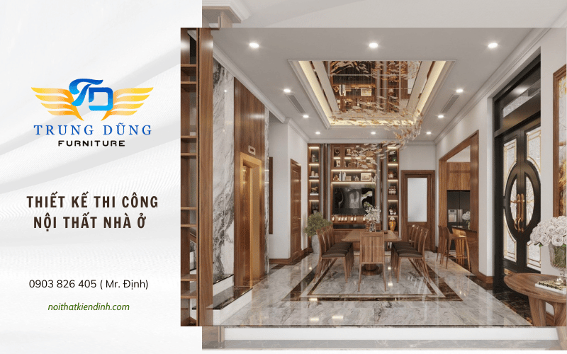 Kinh nghiệm chọn đơn vị cung cấp dịch vụ thiết kế thi công nội thất nhà ở uy tín tại HCM